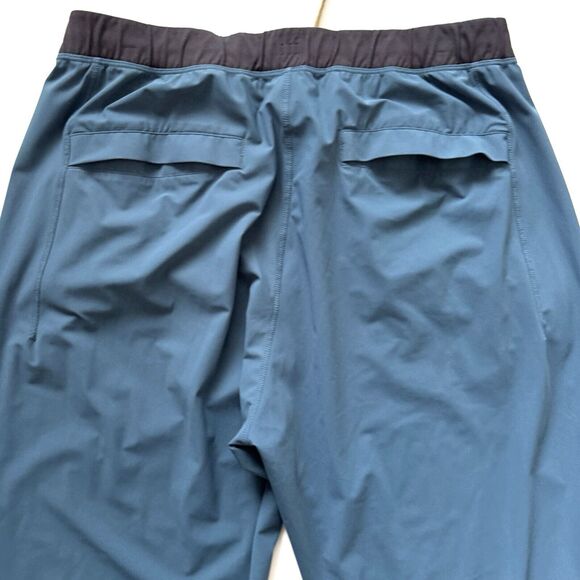 Lululemon Men’s Performance Pant Blue Black Drawstring Waist & Hem *Flaw - Picture 15 of 15